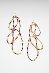 Leaf Zipper Earrings