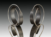 wide, silver wires