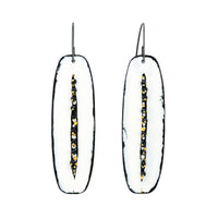 Milky Way Cartouche Earrings