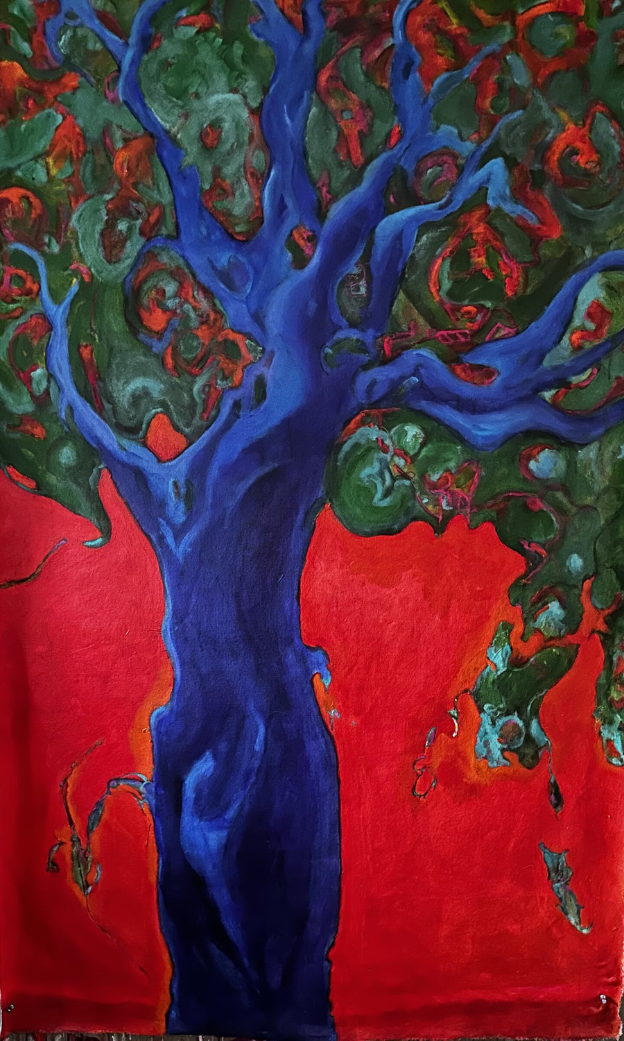 Red Sky, Blue Tree