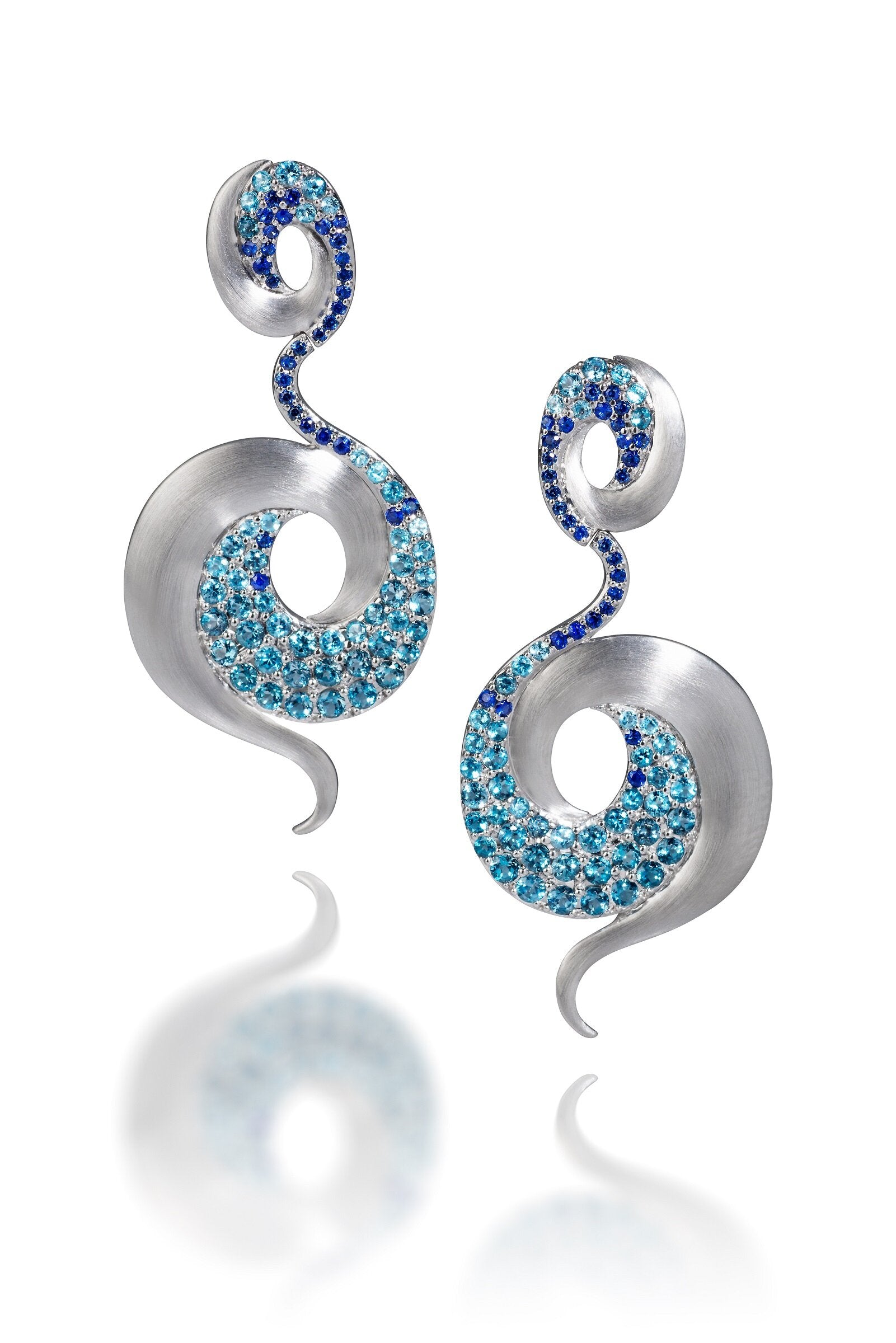 Double Galaxy Earrings
