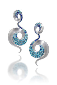 Double Galaxy Earrings