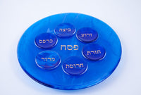 Sapphire Seder Plate