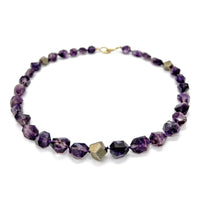 Elestial Amethyst Candy Necklace