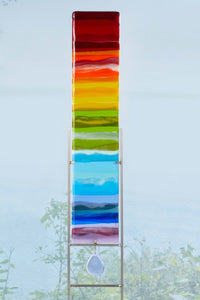 Colorful Stripes Garden Panels