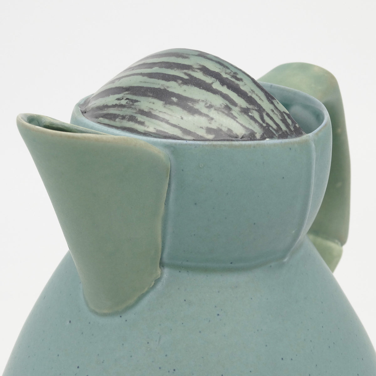 Matte Blue Pitcher