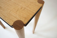 Aviateur Side Table, White Oak