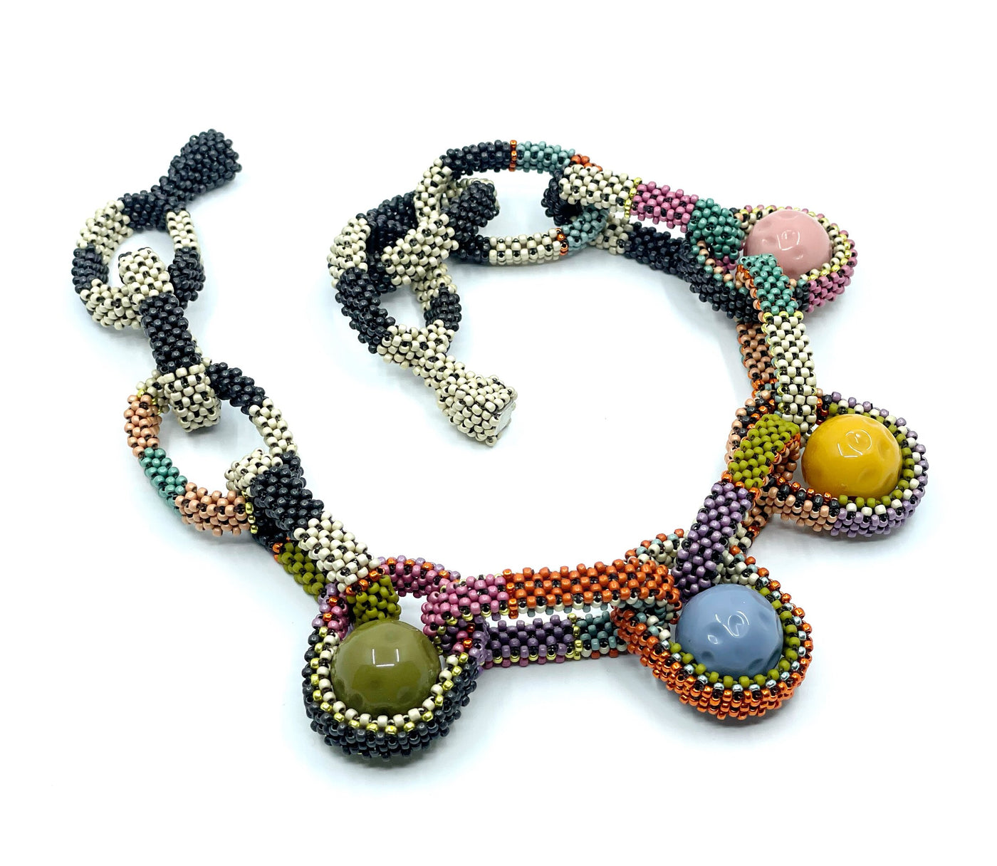 Dimpled Pods Necklace