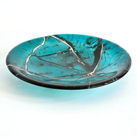 Aquamarine Sculptural Bowl - Resilience Series