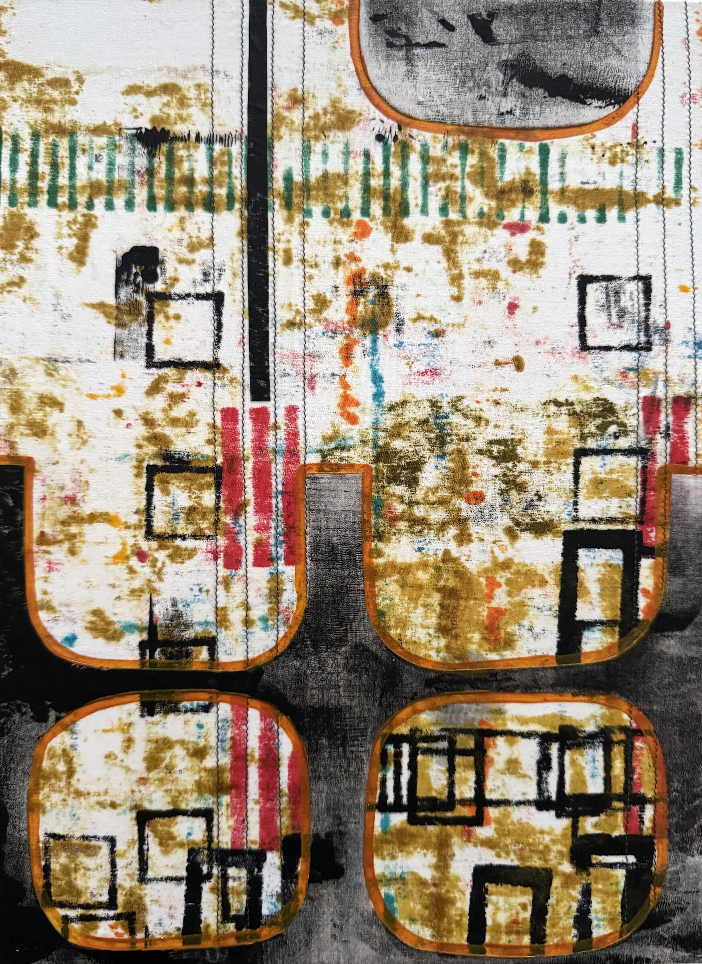 Traces of Fences Past Revisted #1 | Photo by Jeanne Williamson Ostroff