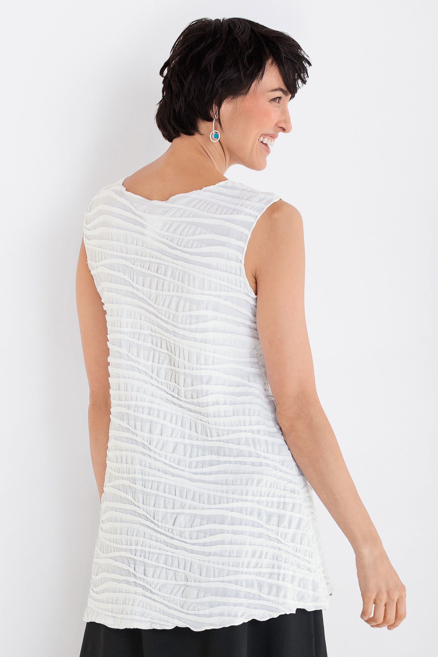white, back view