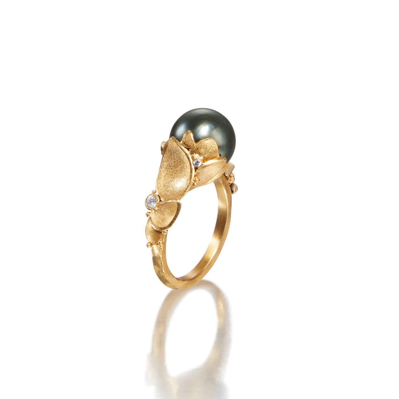 Black Tahitian Pearl Ring