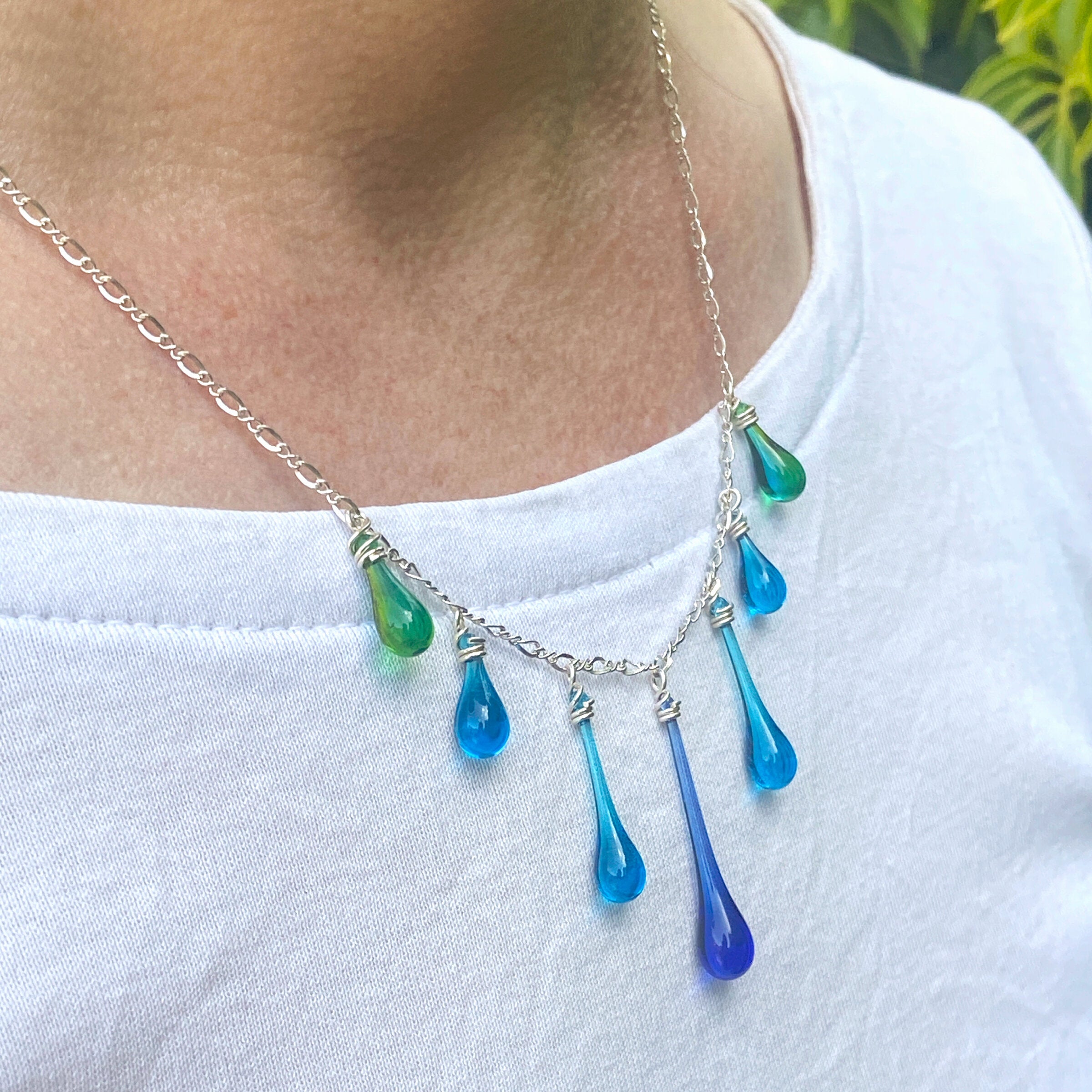 Rainforest, worn at 17.5"