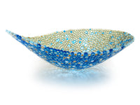 Nido 26 Turquoise and Amber Bowl