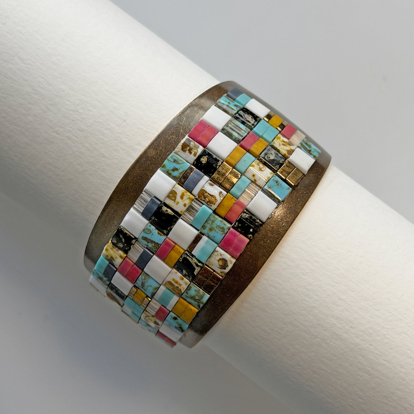 Beachside Mosaic Cuff