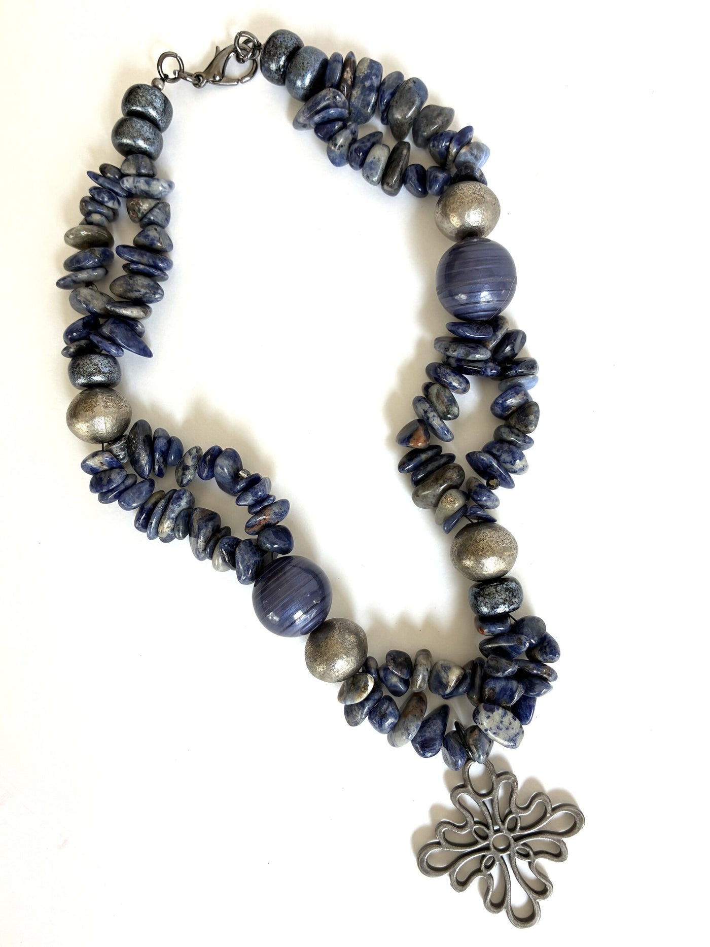 Sodalite Stone Necklace