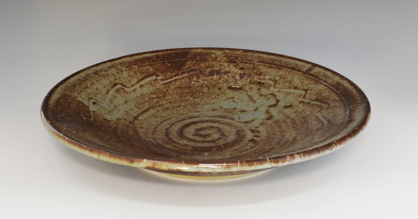 Shallow Stoneware Bowl