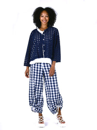 Blue & White Gingham