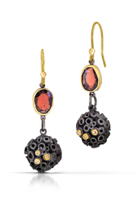 Bejeweled Hive Earrings