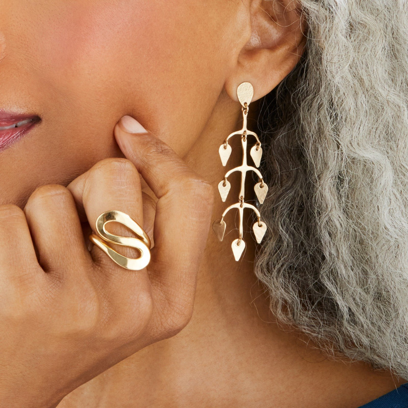 14k Gold Plated Brass