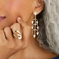 14k Gold Plated Brass