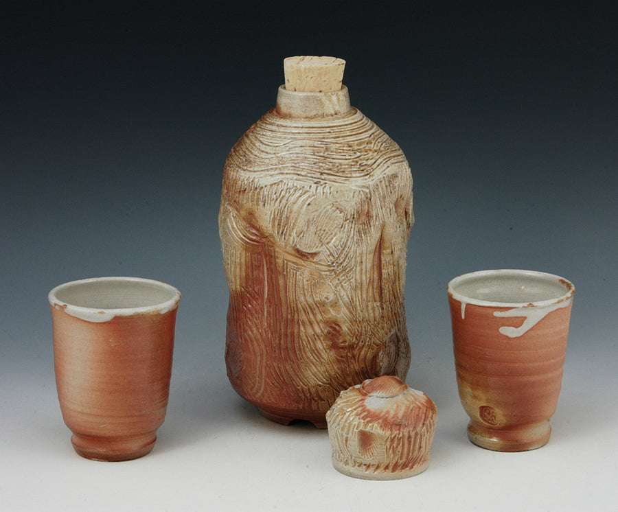 Porcelain Decanter and Cup Set II