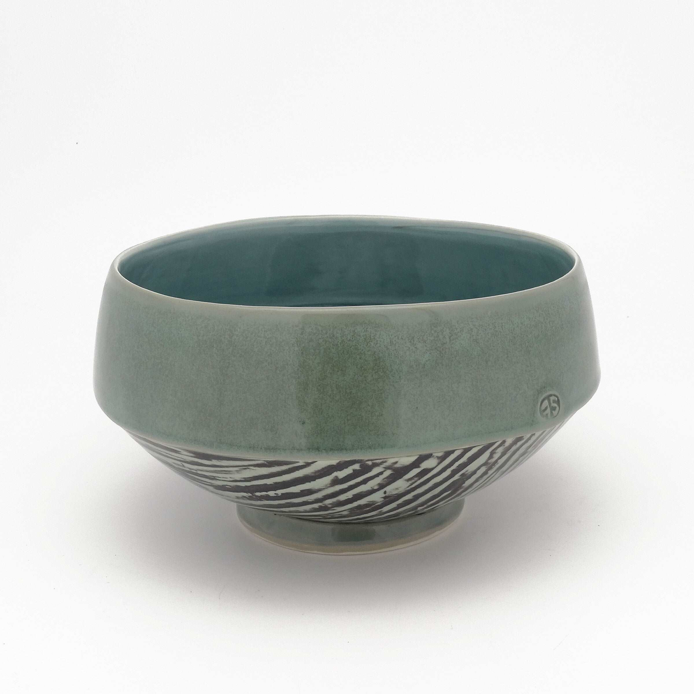 Blue Green Pasta Bowl