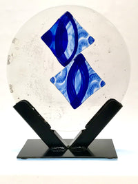 Blue Fused Casting