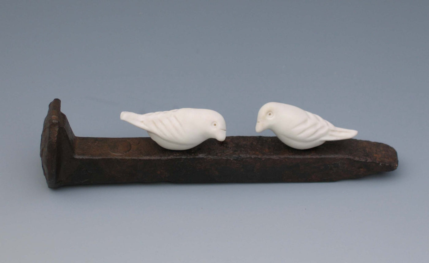 Railroad Bird Couple