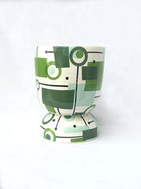 Green Mod Vase
