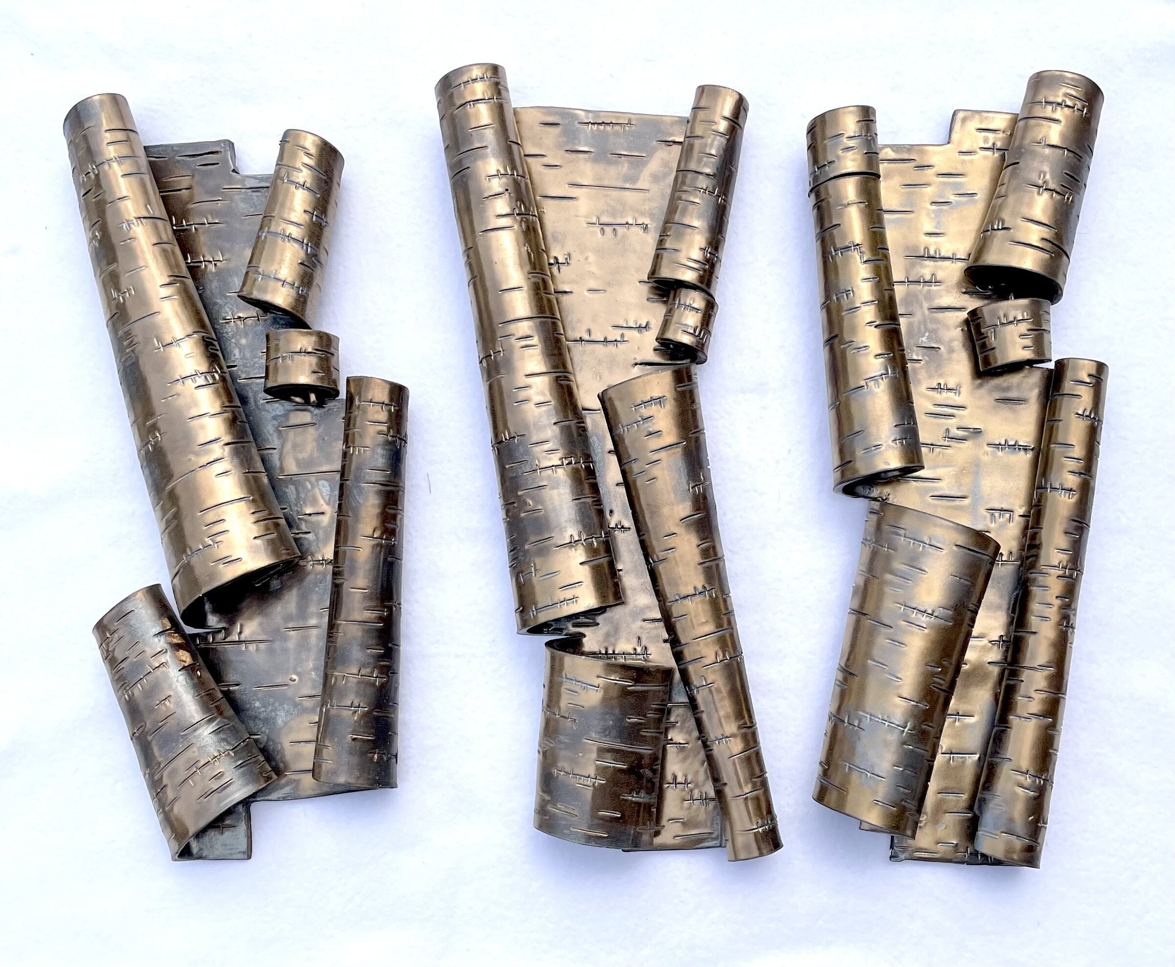 Petite Scrolls in Bronze