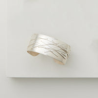 Bright Silver with Bright Fine Silver Thread