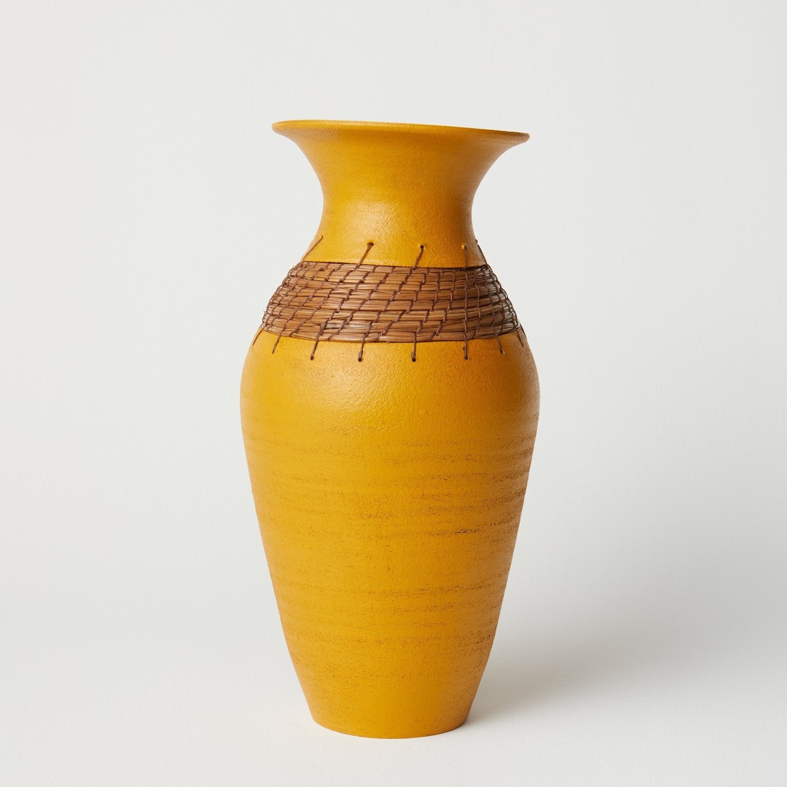 Medium Ochre Vase