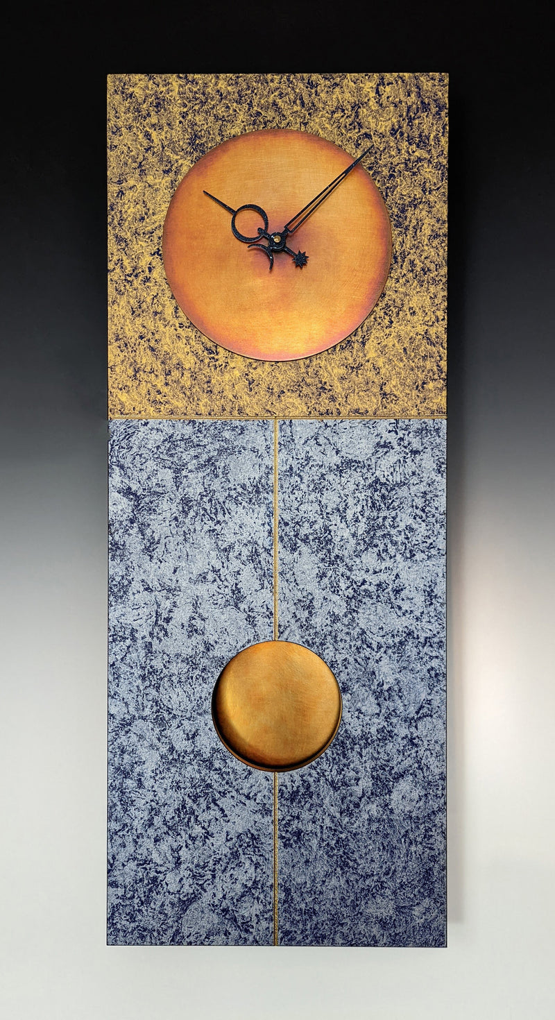 Jane Pendulum Clock in Blue