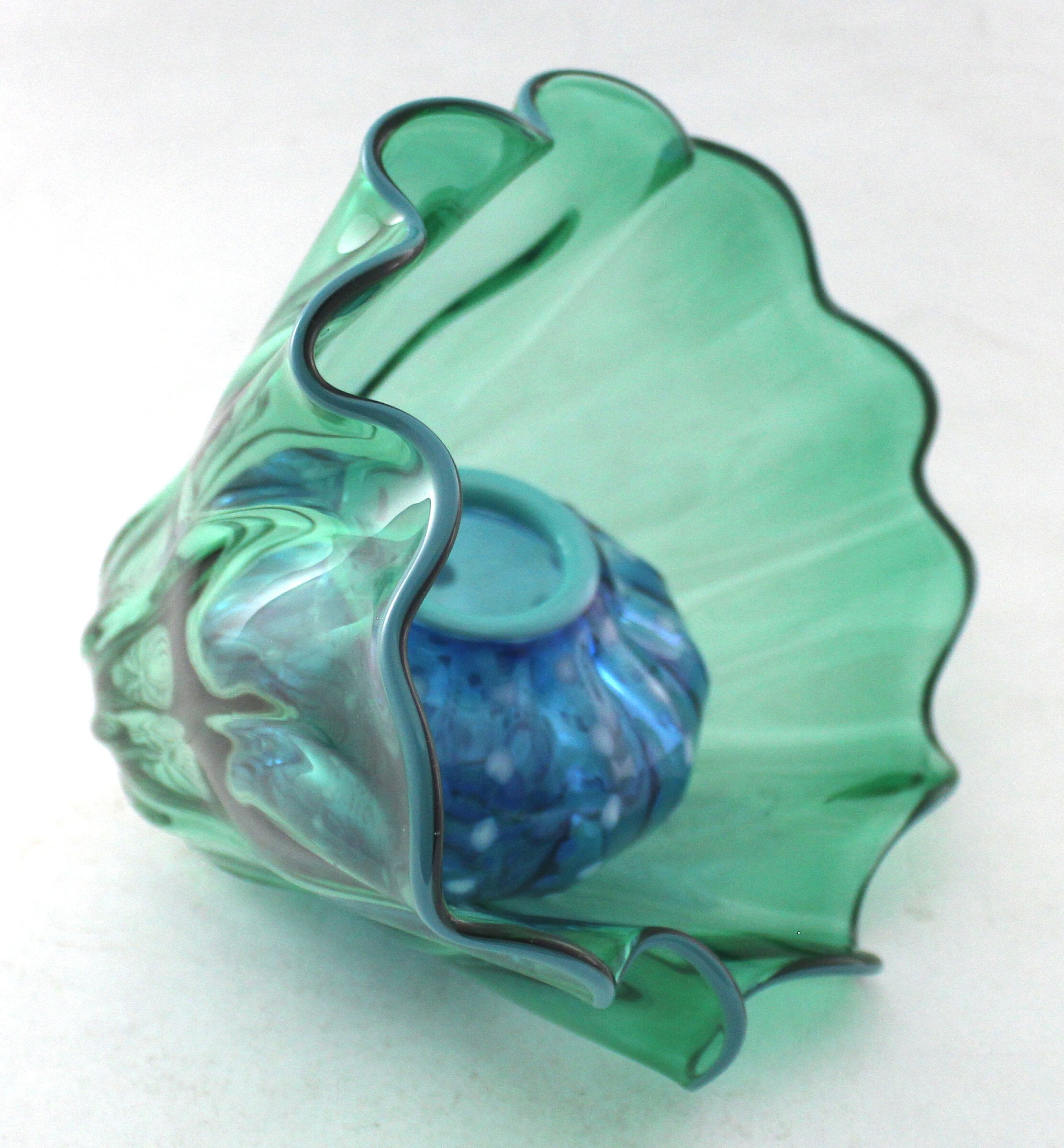 Sea Green Ocean Fan with Aqua Urchin 2