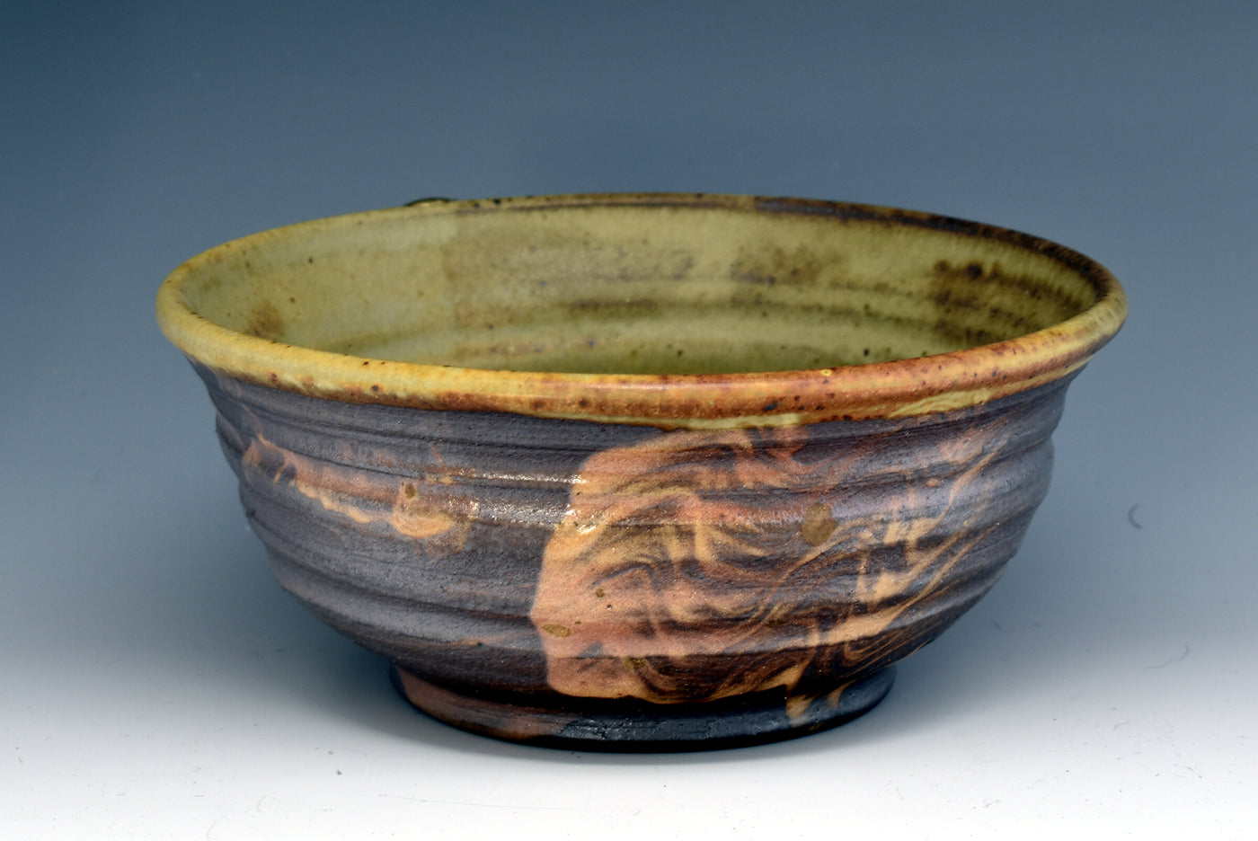 Ribbed Stoneware Bowl