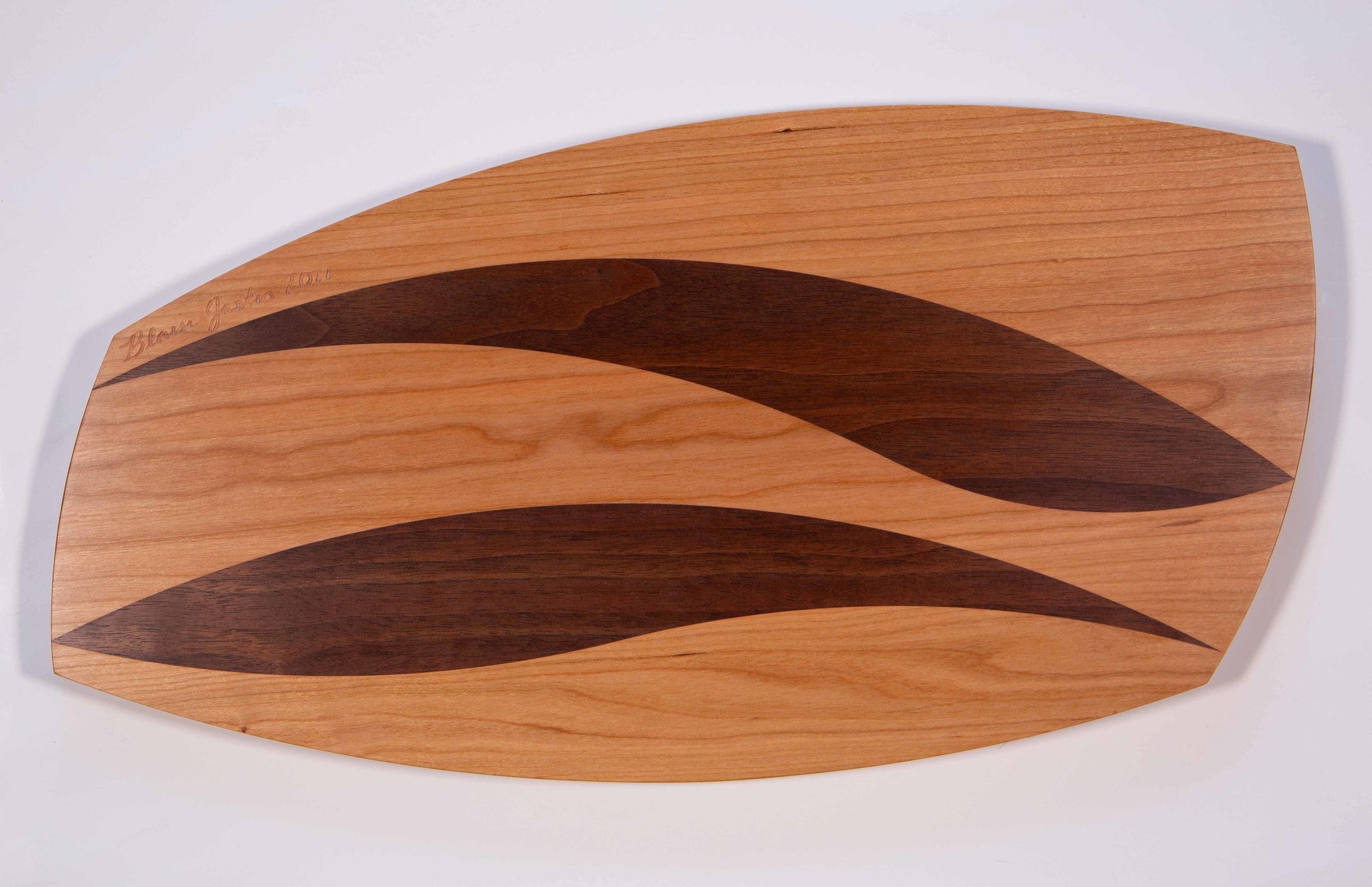 Cherry with Walnut Inset