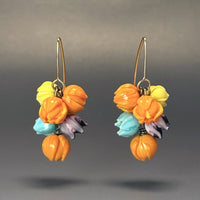 Orange Blooms Everywhere Earrings