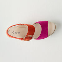 Fuchsia/Tangerine