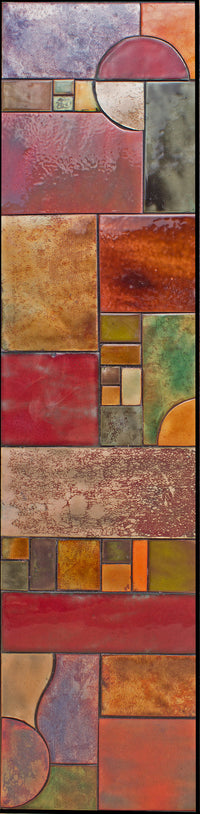Art Deco Metallic Panel