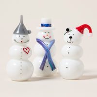 Santa Bear Snowman