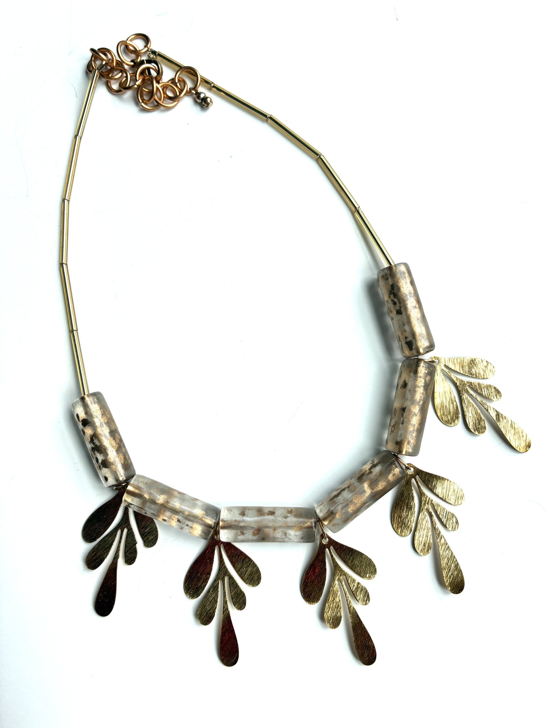 Gold Leaf Necklace