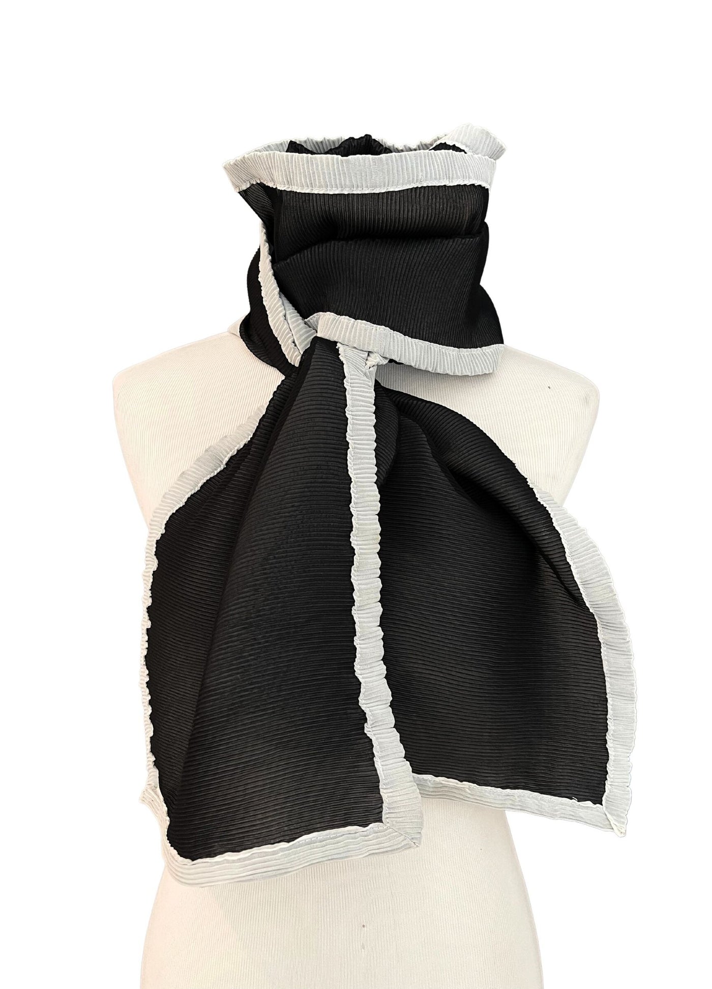 Black with White Trim