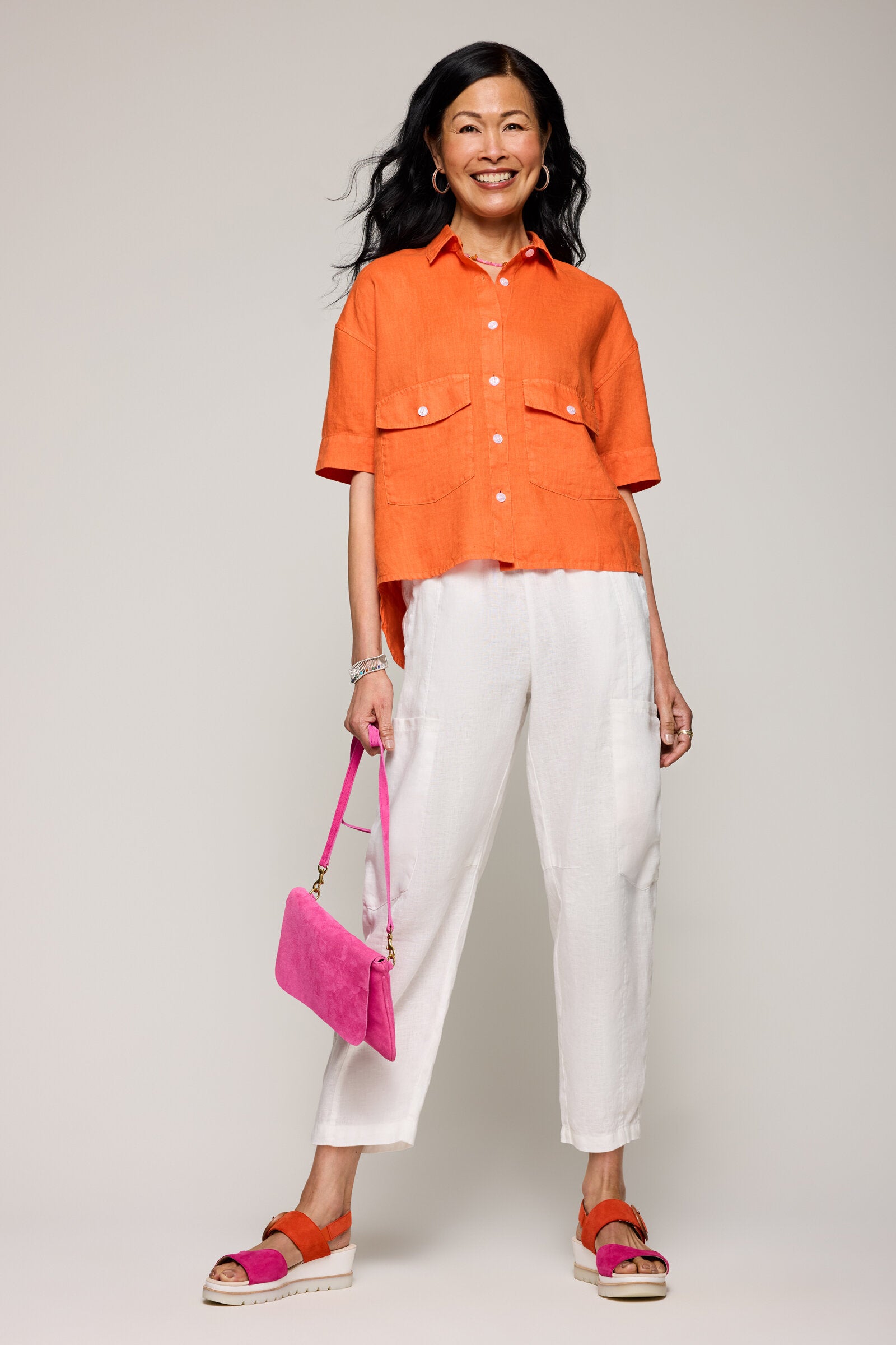 Pure Linen Jorah Camp Shirt · Artful Home