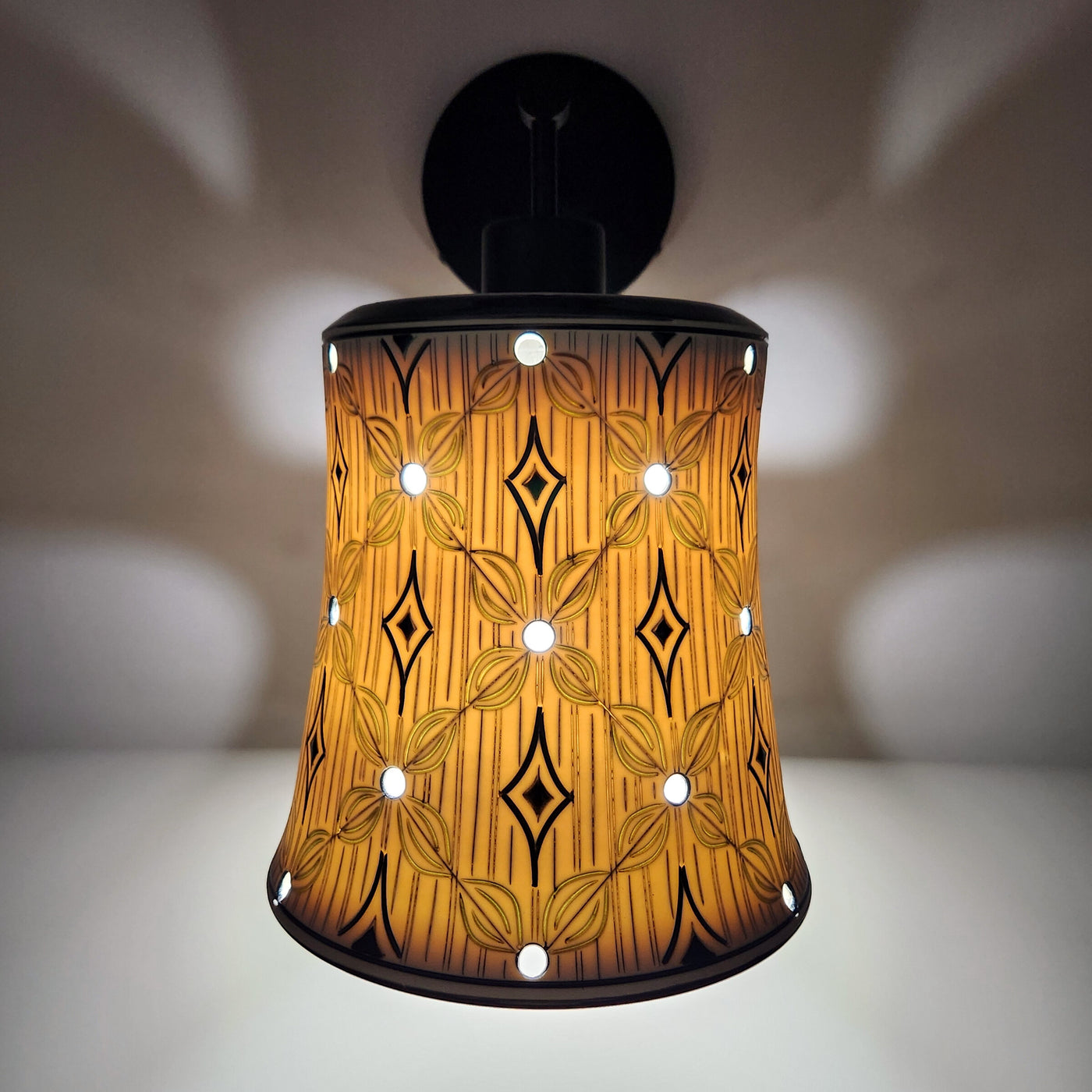 Ornament at Dusk Porcelain Sconce