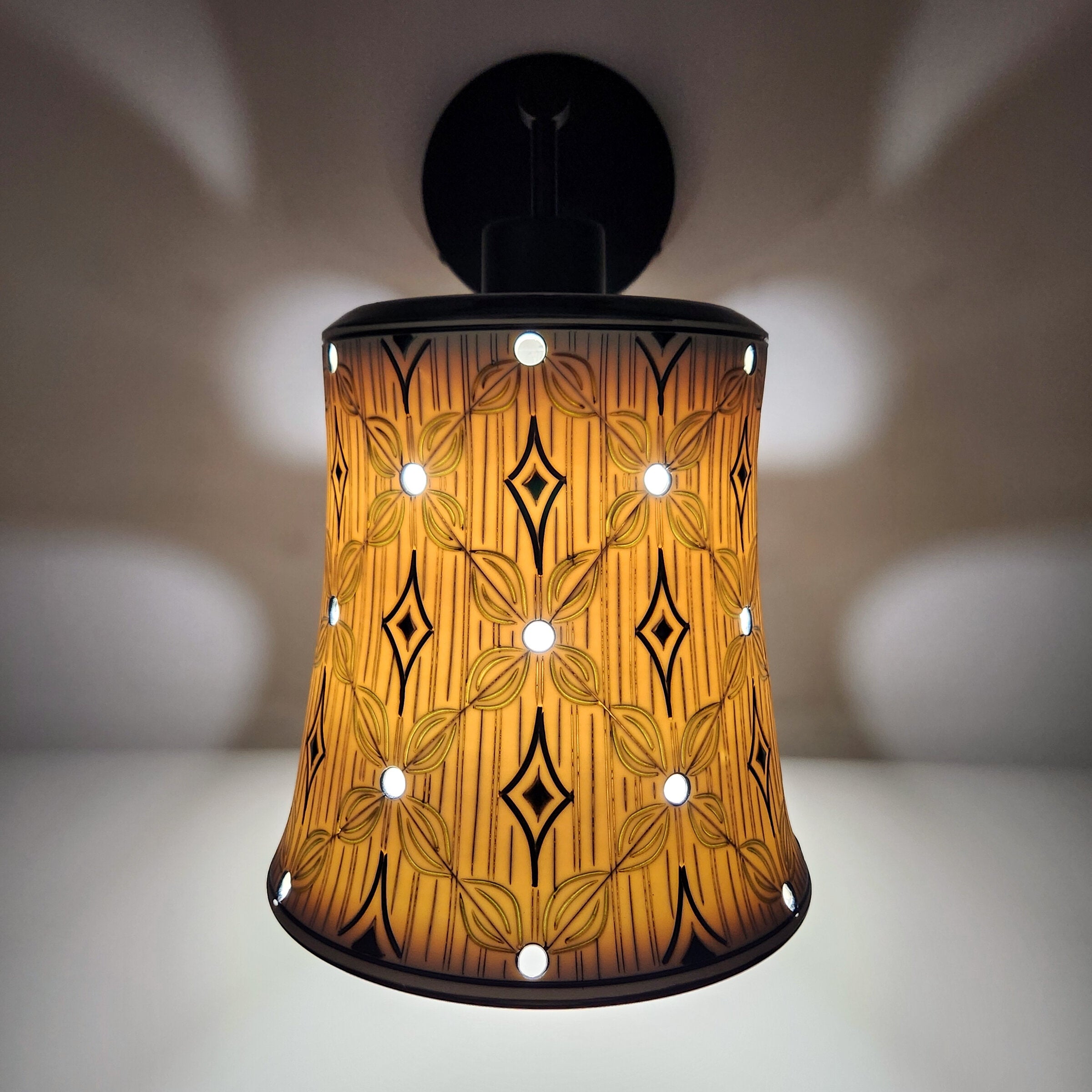 Ornament at Dusk Porcelain Sconce