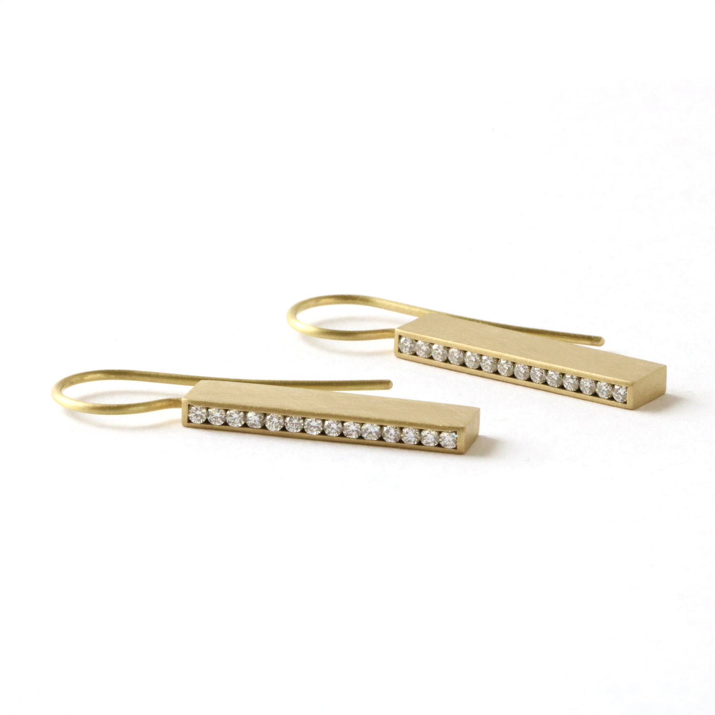Diamond Box Earrings