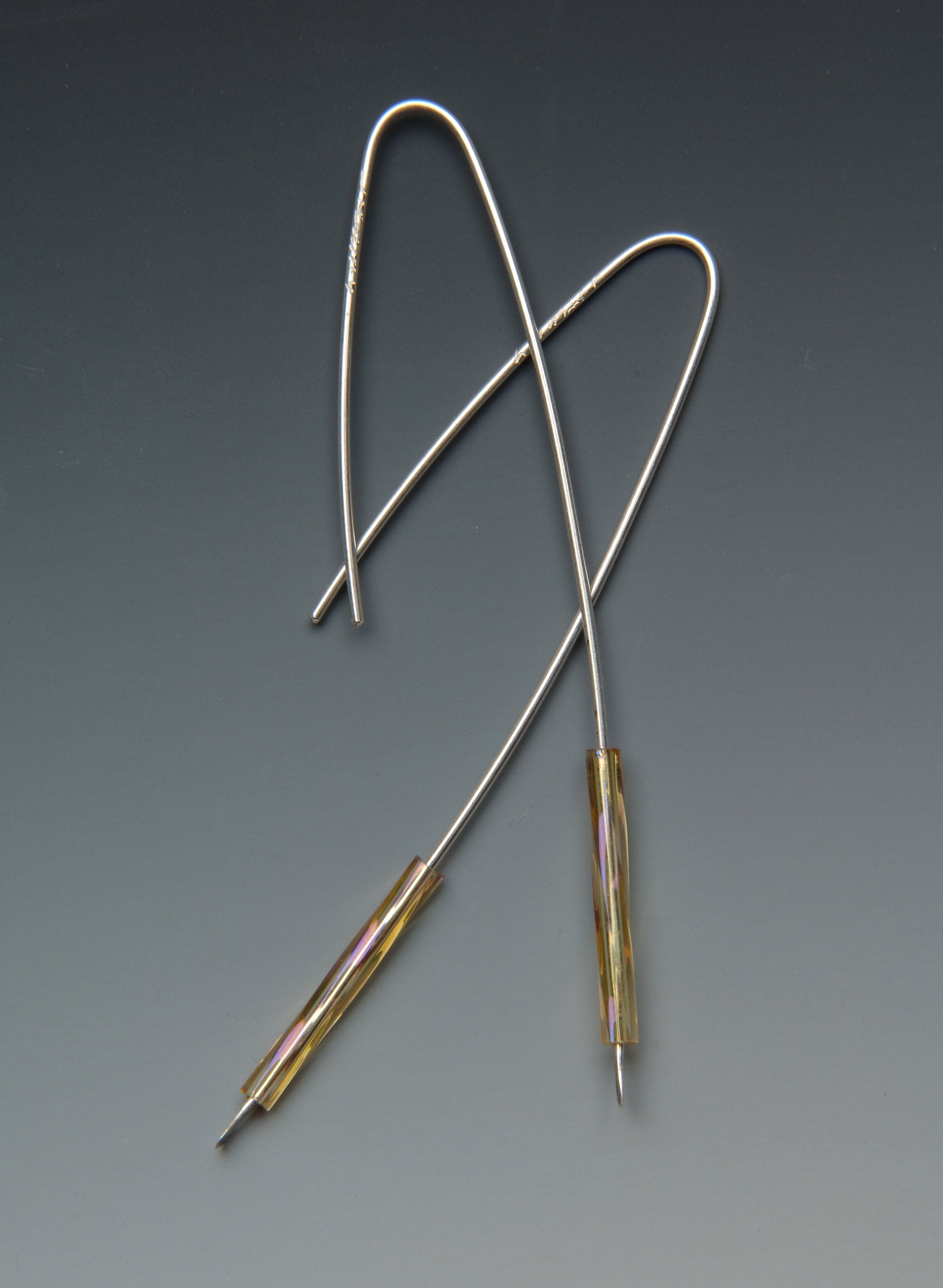 Gold Simple Wire Earrings