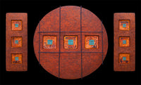 Jewels from Within Triptych with 30" Circle