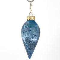 Crystalline Tear Ornament, Phil's Blue